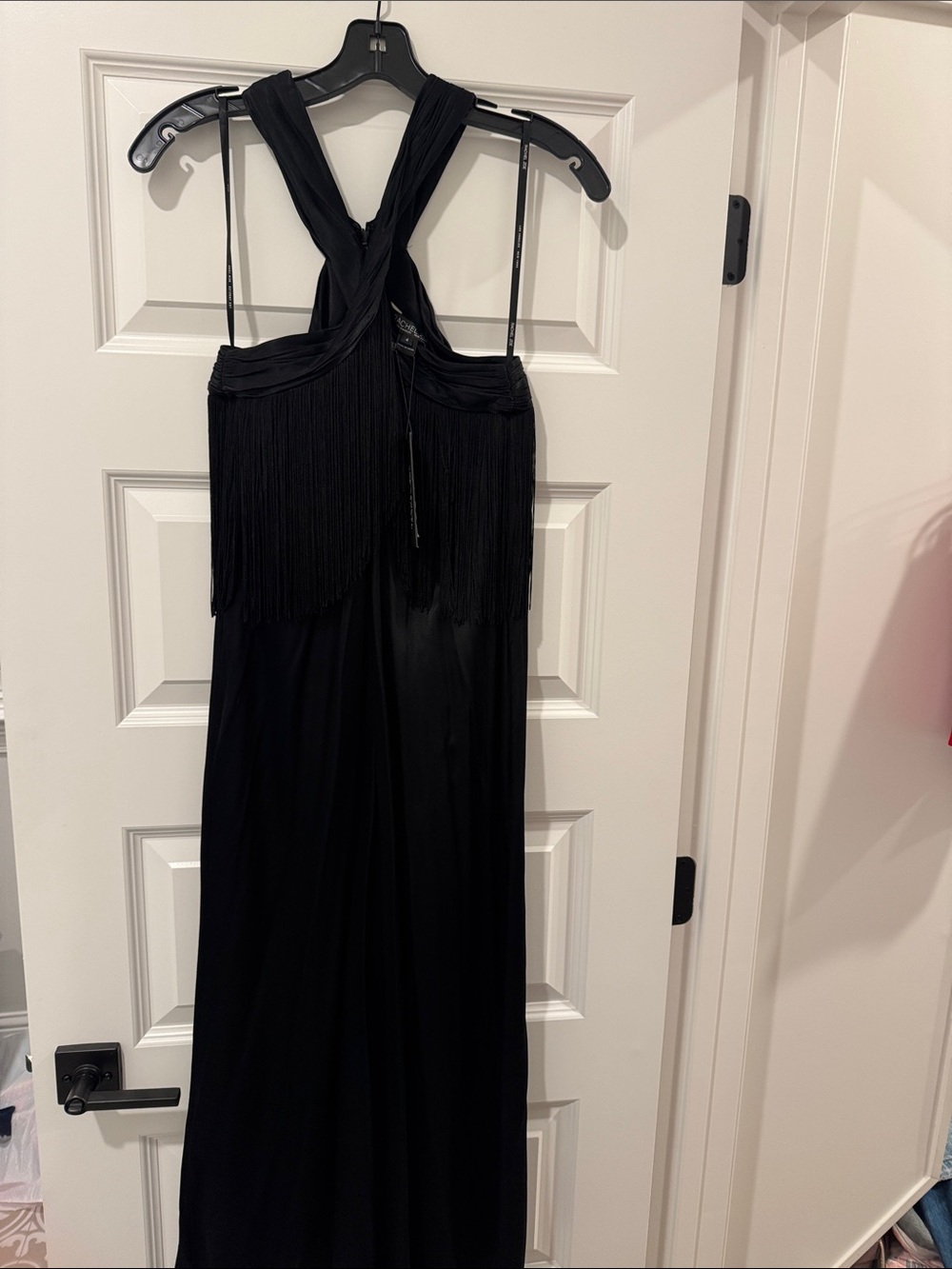 Rachel Zoe Black Fringe Jumpsuit “Maria” - Picture 3 of 8
